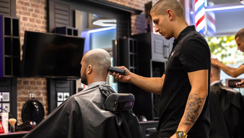 classy barber