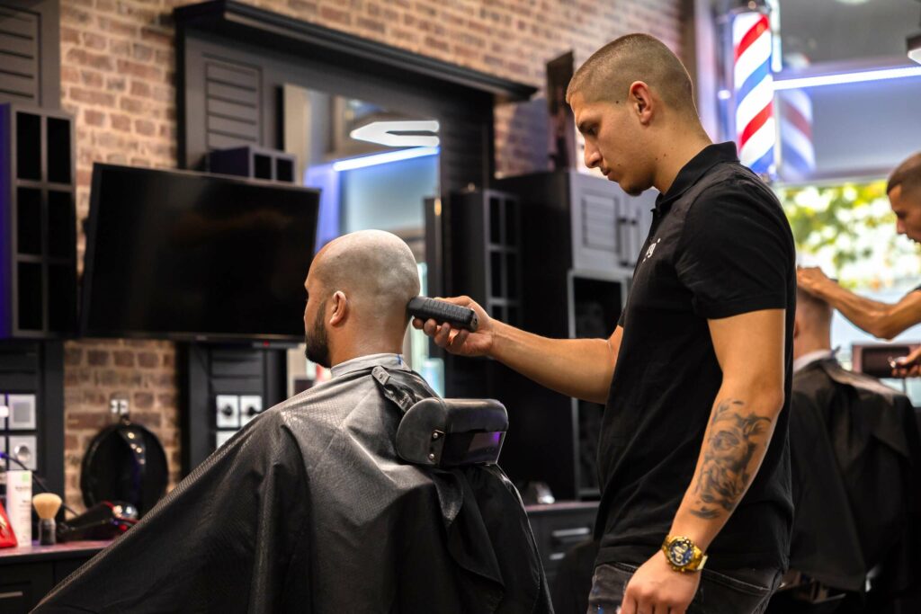 classy barber