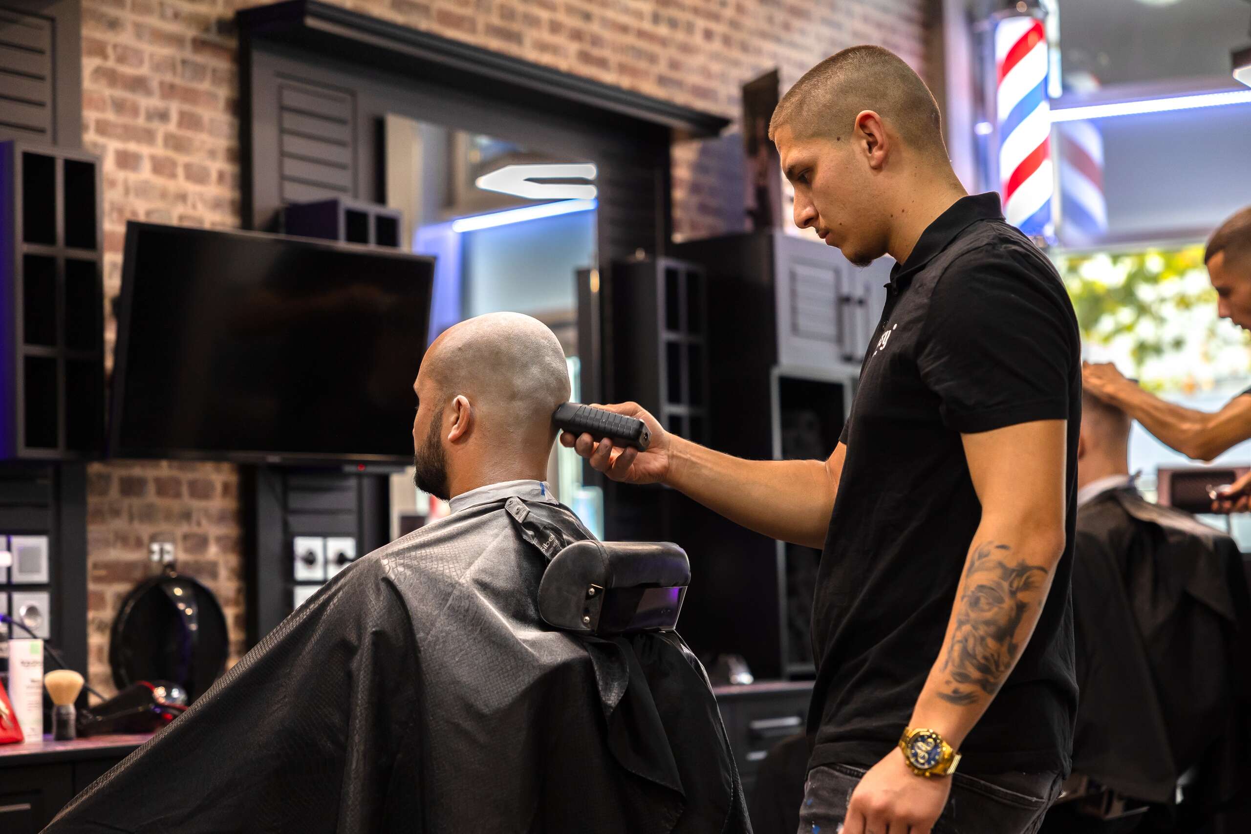 classy barber