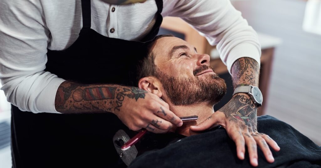 pánsky strih - barber