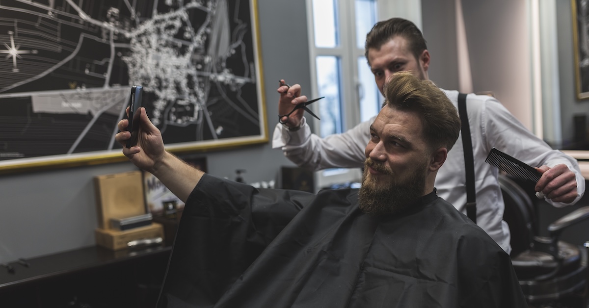 barber zákazník