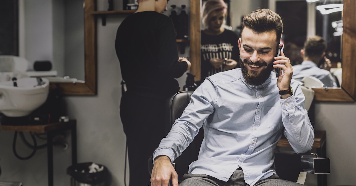 barber zákazník