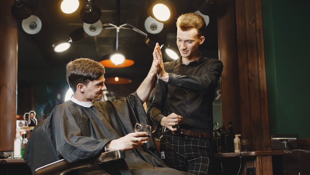 barber zákazník